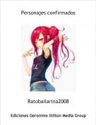 Ratobailarina2008 - Personajes confirmados