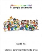 Randa m.l - &iexcl;Unete a la pandilla!el templo encantado