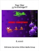 B.mimli - Your Star&iexcl;&iexcl;&iexcl;1a Entrega!!!