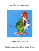 topina furbettina - una lettera anonima