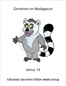 lemur 14 - Geronimo en Madagascar