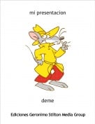 deme - mi presentacion