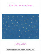 Len/ Lena - The Liar; Aclaraciones