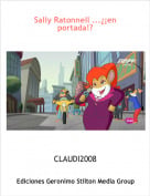 CLAUDI2008 - Sally Ratonnell ...&iquest;&iexcl;en portada!?