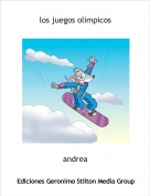 andrea - los juegos olimpicos