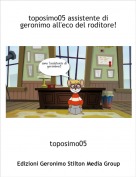 toposimo05 - toposimo05 assistente di geronimo all'eco del roditore!