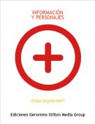 mascarpoeneri - INFORMACI&Oacute;NY PERSONAJES