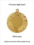 lillina para - Il torneo degli sport
