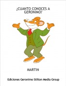 MARTIN - &iquest;CUANTO CONOCES A GERONIMO?