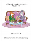 nanou souris - le livre de recette de tante toupie T1