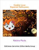 Ratona Paula - Cookie LoveEspecial Halloween