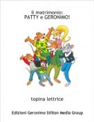 topina lettrice - il matrimonio:PATTY e GERONIMO!