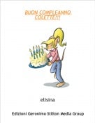 elisina - BUON COMPLEANNO COLETTE!!!