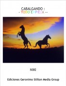 NIKI - CABALGANDO :- TODO EMPIEZA --