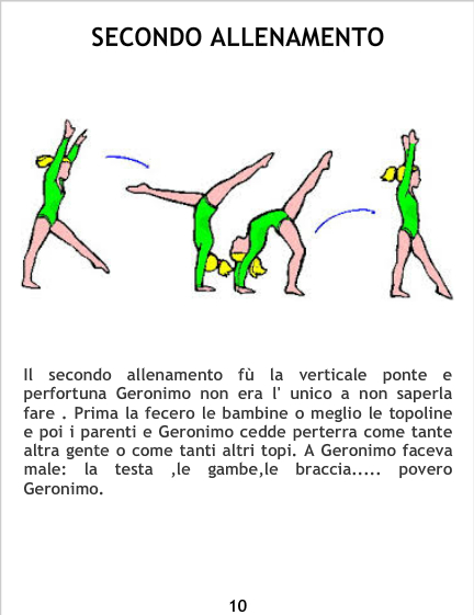 Geronimo a Ginnastica Artistica - Geronimo Stilton - self-publishing &  fan-fiction