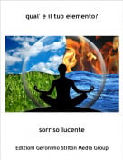 sorriso lucente - qual' &egrave; il tuo elemento?