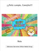 Rola - &iexcl;&iexcl;&iexcl;Feliz cumple, Conejito!!!