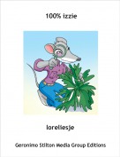 loreliesje - 100% izzie