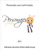 Afri - Personajes casi confirmados