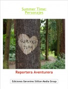 Reportera Aventurera - Summer Time:Personajes
