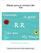 Ratoncita Lexy T. - Dibujo para la revista Like You