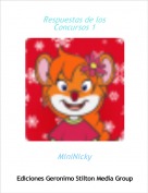 MiniNicky - Respuestas de los Concursos 1