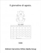 lilili - Il giornalino di agosto.