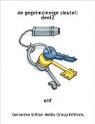 elif - de gegeimzinnige sleutel: deel2