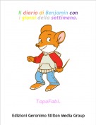 TopoFabi. - Il diario di Benjamin coni giorni della settimana.
