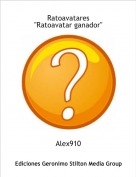 Alex910 - Ratoavatares"Ratoavatar ganador"