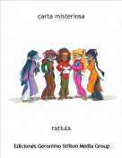ratiula - carta misteriosa