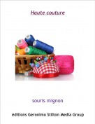 souris mignon - Haute couture