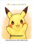 Ratiiilunaaaa!!! - 100 cosas sobre miii!!!