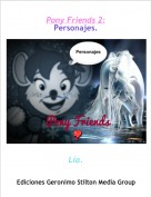 L&iacute;a. - Pony Friends 2:Personajes.