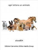 altea804 - ogni lettera un animale