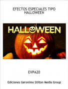 EVPA20 - EFECTOS ESPECIALES TIPO HALLOWEEN