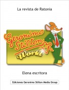 Elena escritora - La revista de Ratonia
