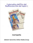 martopella - il giornalino dell'Eco del Roditore(scritto dai topini )