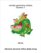 deme - revista geronimo stiltonnumero 1