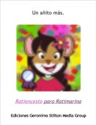Ratiencesto para Ratimarina - Un a&ntilde;ito m&aacute;s.