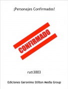 ruti3003 - &iexcl;Personajes Confirmados!