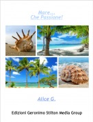 Alice G. - Mare...Che Passione!