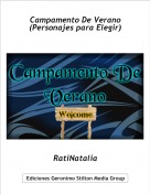 RatiNatalia - Campamento De Verano(Personajes para Elegir)