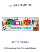 RATITA PIANISTA - &iexcl;&iexcl;&iexcl;&iexcl;&iexcl;&iexcl;&iexcl;&iexcl;CONCURSOS!!!!!!!!