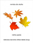 ratita paola - revista de oto&ntilde;o