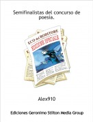 Alex910 - Semifinalistas del concurso de poesia.