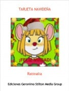 Ratinalia - TARJETA NAVIDE&Ntilde;A