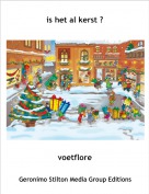 voetflore - is het al kerst ?