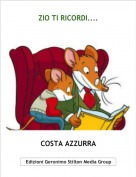 COSTA AZZURRA - ZIO TI RICORDI....
