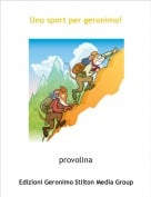 provolina - Uno sport per geronimo!